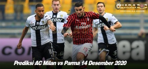 Prediksi AC Milan vs Parma 14 Desember 2020